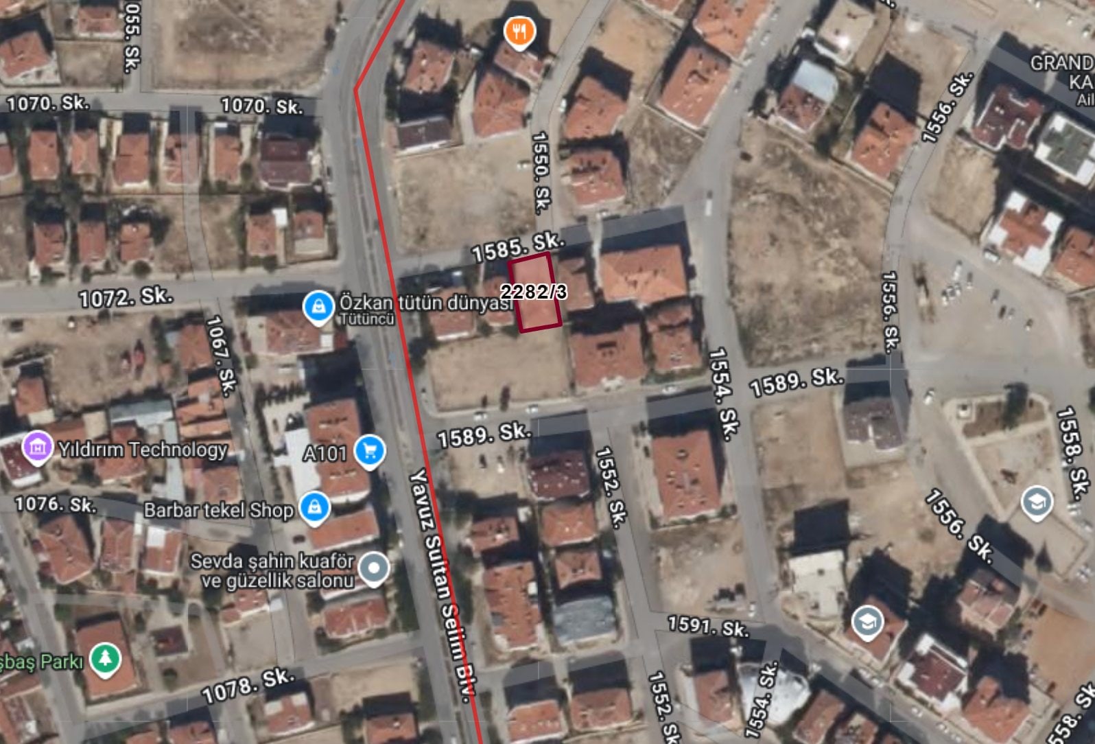 Tabduk Emre (apartlar Bölgesi'nde) 4 Kata İmarlı Fırsat Arsa — görsel 2