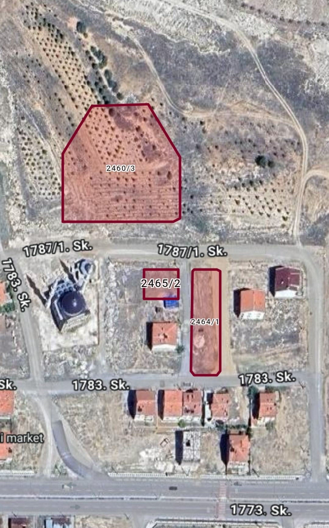 Karaman Merkez Şeyedebali Mah Satılık 322 Meterkare Arsa Köşe Parsel Olup İki Tarafı Park — görsel 2
